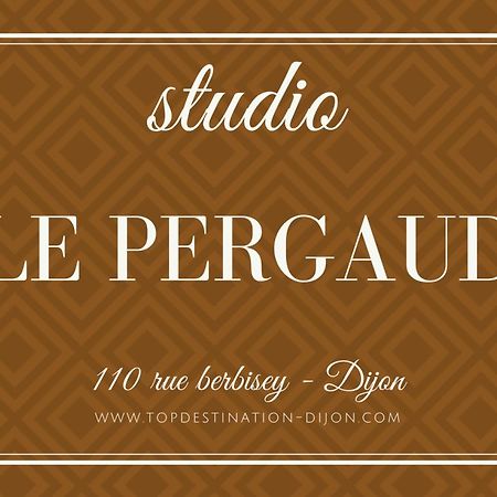 Studio Le Pergaud Topdestination-Dijon - Centre Ville - Classe 2 Etoiles Ngoại thất bức ảnh
