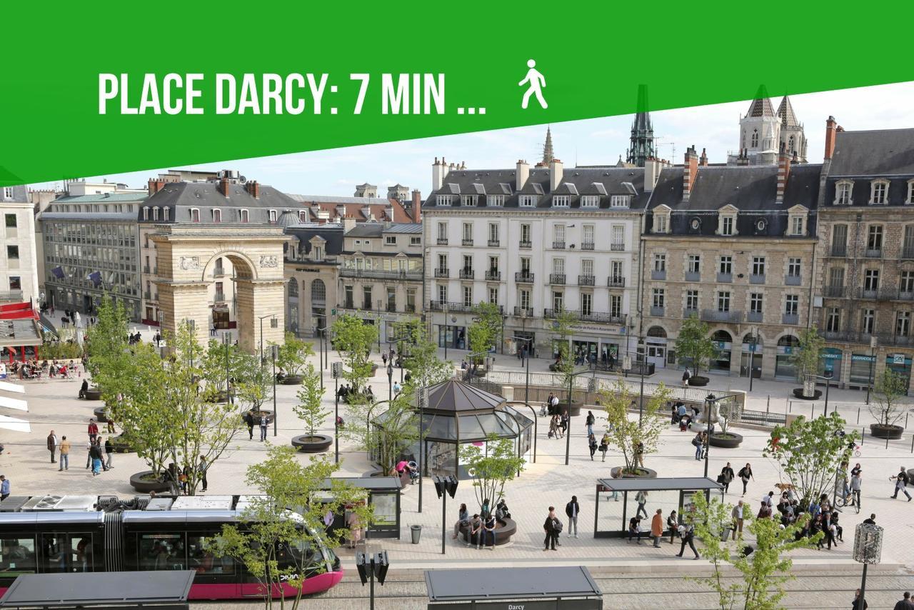 Studio Le Pergaud Topdestination-Dijon - Centre Ville - Classe 2 Etoiles Ngoại thất bức ảnh
